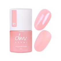 단미 컬러 네일젤, R1 플라밍고, 1개