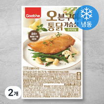 굽네 오븐구이 통닭가슴살 오리지널 (냉동), 110g, 2개