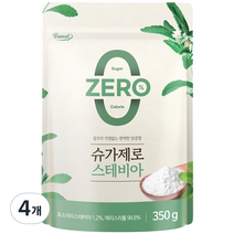 퍼니트 슈가제로 스테비아 에리스리톨, 350g, 4개