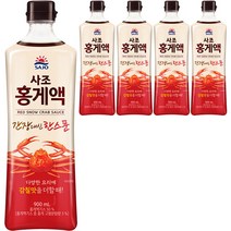 사조 홍게액, 5개, 900ml