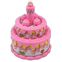 오즈토이 미니 생일축하 케익 멜로디완구, 분홍