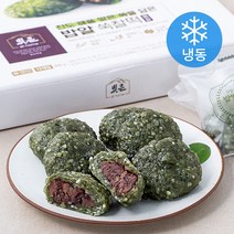 빚은 통팥 밥알 쑥 찰떡 12개입 (냉동), 1개, 600g