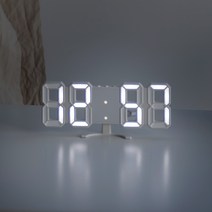 레토 디지털 3D 미니 LED 벽시계 LLC-P03DS