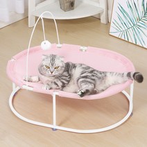 세이펫 고양이 매쉬 해먹 침대, 핑크