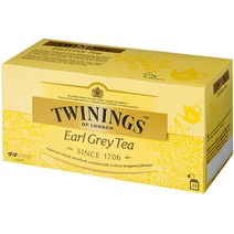 트와이닝즈 홍차-얼그레이 25티백 얼그레이홍차 얼그레이티백, 50g, 1개