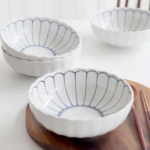 니코트 데이지 면기 비빔기, 혼합색상, 4개