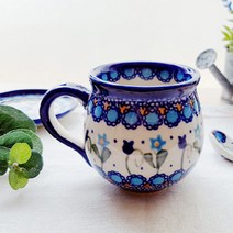 세라미카베나 폴란드 항아리 머그컵 230ml, U06, 1개