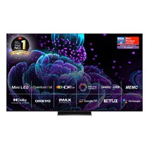 TCL 안드로이드11 4K Mini LED TV, 140cm(55인치), 55C835, 벽걸이형, 방문설치