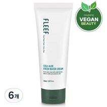 플리프 남성용 시카 알로에 프레쉬 약산성 수분크림, 150ml, 6개