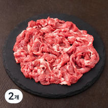 미트지엥 호주산 소고기 정육 불고기용 (냉장), 400g, 2개