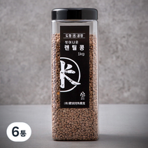 도정공장 씻어나온 렌틸콩, 1kg, 6통
