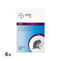 라쿠민 티피 100g 살서제, 1개입, 4개