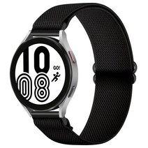 아이몰 갤럭시워치 고탄력 나일론 밴드 스트랩, 블랙