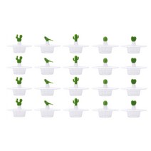 선인장 화장실 세면대막힘방지 욕조 거름망 5종 세트, 4세트, 화이트