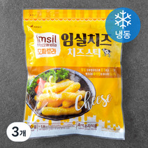 임실치즈 치즈스틱 (냉동), 500g, 3개
