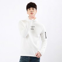 타운클로 남성용 기모 라인지퍼 목폴라 니트