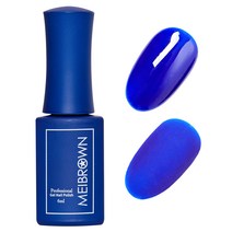 메이브라운 컬러 젤 6ml, M37 여름네일 딥블루, 1개