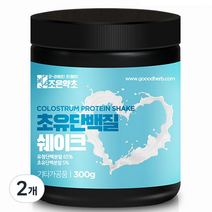 조은약초 초유 단백질 쉐이크 분말, 300g, 2개