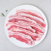 곰곰 한돈 뼈없는 얇은삼겹살 구이용 (냉장), 600g, 1개