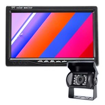 아이카 트럭용 후방카메라 모니터 풀세트, icar-002s