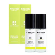 더블유드레스룸 드레스 & 리빙 클리어 퍼퓸 S2 70ml, No55 그린그레이프 샤벳, 2개입