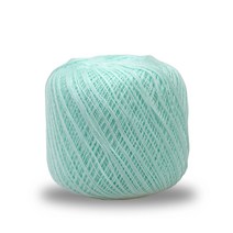 미소털실 파이스타 레이스 뜨개실 50g, 75 민트