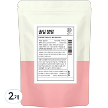 솔잎 분말 가루, 500g, 2개