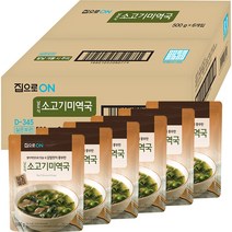 집으로온 남도식 소고기미역국, 500g, 6개