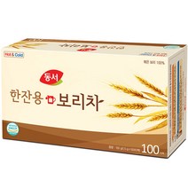 동서 보리차 티백, 150g, 4개