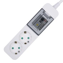 이놀 고용량 멀티탭 2구 누전, 4.5m, 1개