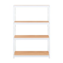 스피드랙 V2 선반 4단 1200 x 600 x 1800 mm, 화이트(앵글)