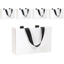 골든트리 안이보이는 접이식 사각 투명창 선물케이스 10개 묶음 선물상자 선물박스, 대 - 블랙