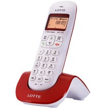 [lg인터넷무선전화] 롯데전자 무선전화기, LSP-745(레드)