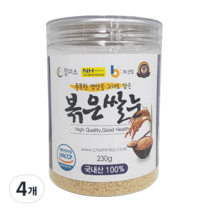 참미소 볶은 쌀눈, 230g, 4개