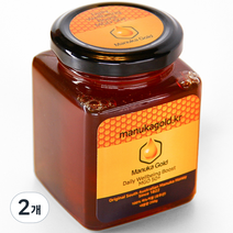 마누카 골드 꿀 병, 250g, 2개