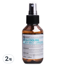아로마랩 아이스&쿨링 바디미스트 오리지널, 100ml, 2개