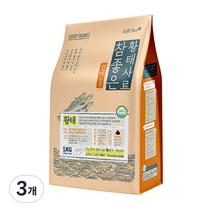 소프트플러스 전연령 참좋은 황태 강아지 소프트사료, 연어, 1kg, 3개