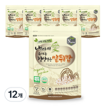 내아이애 유기농 정성빚은 쌀튀밥, 쌀, 50g, 12개