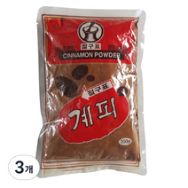 금하 계피가루, 200g, 3개
