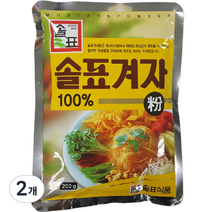 솔표식품 겨자분, 200g, 2개