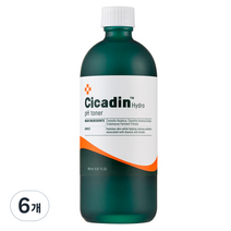 미샤 시카딘 하이드로 pH 토너, 6개, 165ml