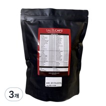 세일즈카페 블렌드 원두커피 강한맛, 핸드드립, 1kg, 3개