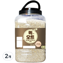 냉장고쏙 퀵 롤드 오트, 2.5kg, 2개