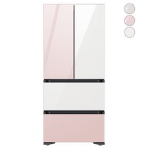 [색상선택형] 삼성전자 비스포크 프리스탠딩 김치냉장고 플러스 방문설치, RQ48A9402AP, 글램 화이트