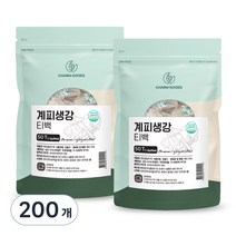 참굿즈 계피생강차 티백, 1.5g, 50개입, 4개