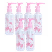 에이비엠 휴대용펌핑용기 100ml, 랜덤 발송, 6개입
