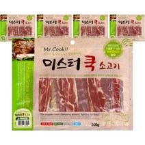 미스터쿡 강아지 간식 스테이크, 소고기, 5개입