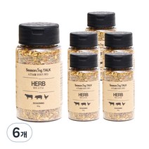 시즈닝톡 허브 시즈닝, 80g, 6개
