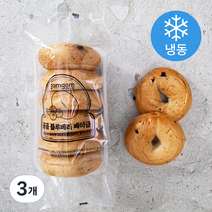 곰곰 블루베리 베이글, 720g, 3개