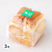 브로드카세 단백질을더한 발효종 우유식빵, 3개, 490g